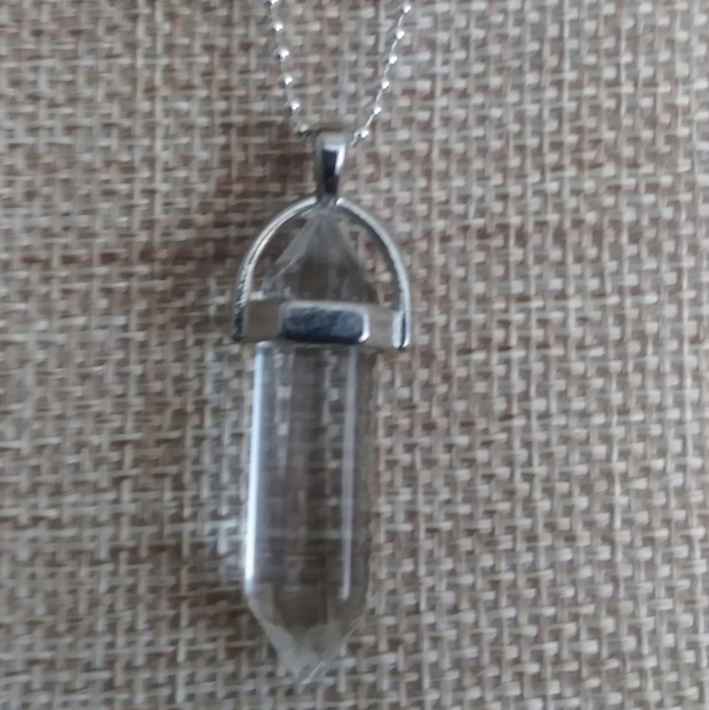 Bullet Gemstone Necklace
